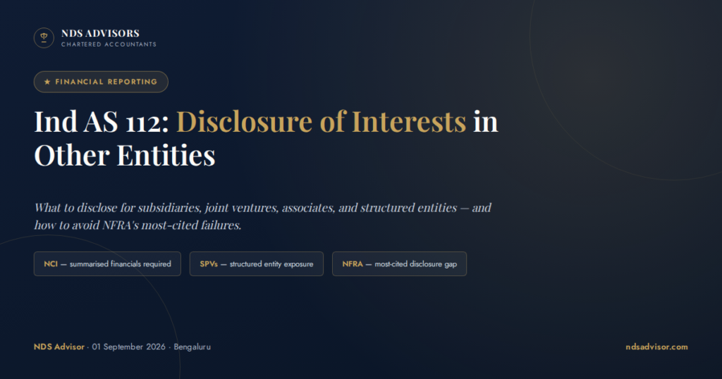 Ind AS 112: Disclosure of Interests in Other Entities Explained